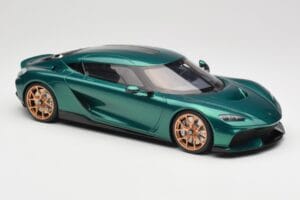 Koenigsegg Gemera Racing Green GT Spirit 1:18 GT888 Résine — image 4 sur 5
