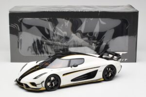 Koenigsegg Regera Crystal Blanc GT Spirit 1:18 GT913 Résine — image 6 sur 6
