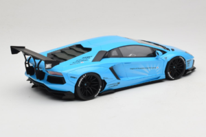 Lamborghini Aventador Liberty Walk Bleu GT Spirit 1:18 GT073 Résine — image 2 sur 6