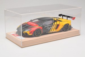 Lamborghini Aventador Liberty Walk Infinite Noir Jaune Timothy & Pierre 1:18 REMC035 Métal — image 6 sur 7
