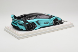 Lamborghini Aventador Liberty Walk LB-Silhouette WORKS GT Evo Vert Menthe IVY 1:18 REMC001 Résine — image 3 sur 7