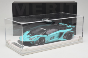 Lamborghini Aventador Liberty Walk LB-Silhouette WORKS GT Evo Vert Menthe IVY 1:18 REMC001 Résine — image 7 sur 7