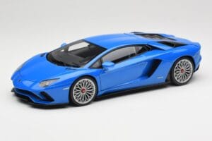 Lamborghini Aventador S LP740-4 Blue Nila AUTOart 1:18 79134 Métal