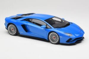 Lamborghini Aventador S LP740-4 Blue Nila AUTOart 1:18 79134 Métal — image 6 sur 8