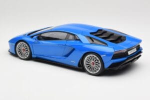 Lamborghini Aventador S LP740-4 Blue Nila AUTOart 1:18 79134 Métal — image 7 sur 8