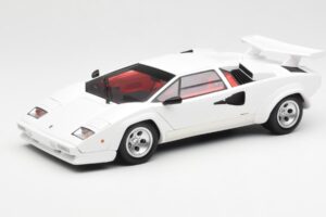 Lamborghini Countach LP500S Blanc Kyosho 1:18 08320E Métal