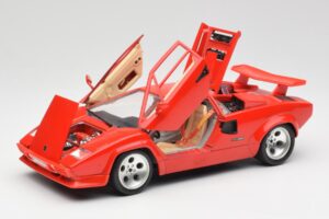Lamborghini Countach Rouge Bburago 1:18 3047-M1 Métal — image 2 sur 8