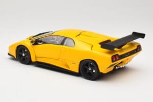 Lamborghini Diablo GTR Jaune Hot Wheels 1:18 53885 Métal — image 7 sur 8