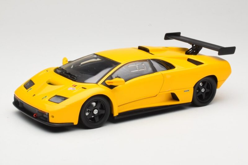 Lamborghini Diablo GTR Jaune Hot Wheels 1:18 53885 Métal