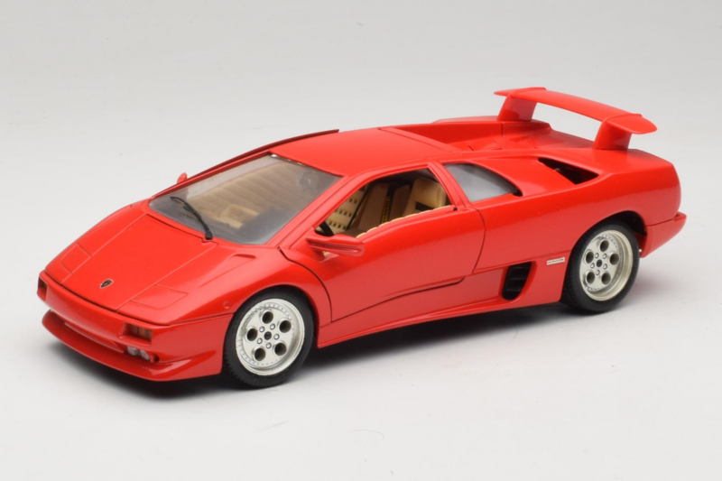 Lamborghini Diablo Rouge Bburago 1:18 3041-M1 Métal