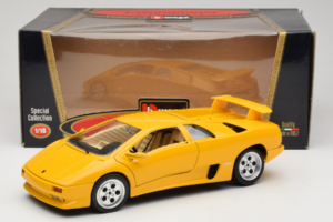 Lamborghini Diablo Jaune Bburago 1:18 3041 Métal — image 8 sur 8
