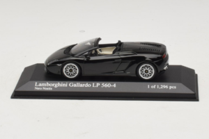 Lamborghini Gallardo LP560-4 Spyder Noir Minichamps 1:43 400103830 Métal