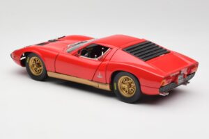 Lamborghini Miura Rouge Anson 1:18 30302 Métal — image 7 sur 8