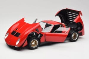 Lamborghini Miura SVR Rouge & Noir Kyosho 1:18 08319R Métal — image 2 sur 8