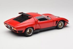 Lamborghini Miura SVR Rouge & Noir Kyosho 1:18 08319R Métal — image 3 sur 8