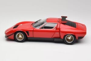 Lamborghini Miura SVR Rouge & Noir Kyosho 1:18 08319R Métal — image 4 sur 8