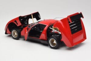 Lamborghini Miura SVR Rouge & Noir Kyosho 1:18 08319R Métal — image 5 sur 8