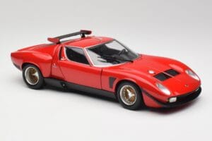 Lamborghini Miura SVR Rouge & Noir Kyosho 1:18 08319R Métal — image 6 sur 8