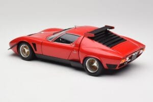 Lamborghini Miura SVR Rouge & Noir Kyosho 1:18 08319R Métal — image 7 sur 8