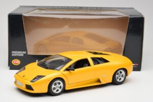 Lamborghini Murcielago LP640 Jaune Bburago 1:18 23124646-M1 Métal — image 8 sur 8