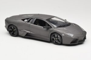 Lamborghini Reventon Matte Grey Bburago 1:18 18-11029 Métal — image 6 sur 8