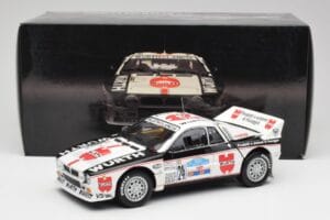 Lancia 037 #1 G. Cunico / E. Bartolich Targa Florio Winner 1983 Kyosho 1:18 08302H Métal — image 8 sur 8