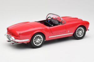 Lancia Aurelia B24 Spider Rouge Bburago 1:18 3010 Métal — image 3 sur 8