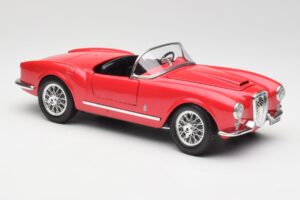 Lancia Aurelia B24 Spider Rouge Bburago 1:18 3010 Métal — image 6 sur 8