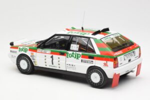 Lancia Delta HF 4WD #1 D. Cerrato Totip Rally Targa Florio 1987 Kyosho 1:18 08960C Métal — image 7 sur 8