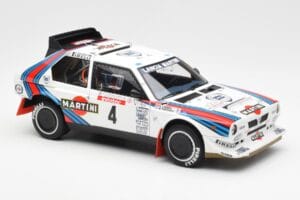 Lancia Delta S4 Martini #4 H. Toivonen / S. Cresto Rally Tour de Corse 1986 AUTOart 1:18 88620 Métal — image 6 sur 8