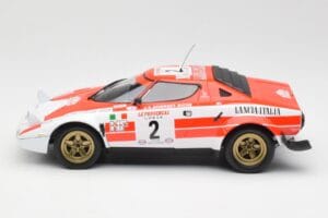 Lancia Stratos HF #2 J-B. Andruet / Biche Winners Tour de Corse 1974 Minichamps 1:18 155741702 Métal — image 3 sur 6