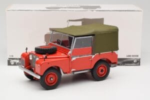 Land Rover 88 Series I Rouge Minichamps 1:18 150168910 Métal — image 8 sur 8