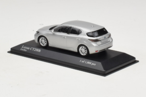 Lexus CT200h Argent Minichamps 1:43 410166001 Métal — image 3 sur 4