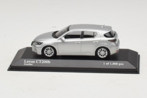 Lexus CT200h Argent Minichamps 1:43 410166001 Métal