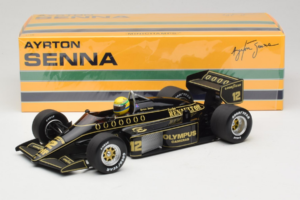 Lotus 97T Renault #12 A. Senna Team Lotus 1985 Minichamps 1:18 540851812 Métal — image 7 sur 7