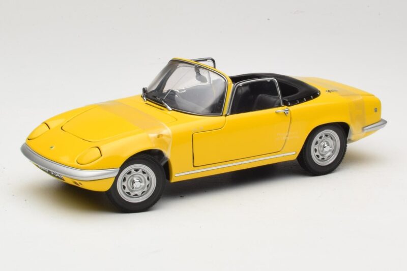 Lotus Elan S3 Cabriolet Jaune Sun Star 1:18 4052 Métal