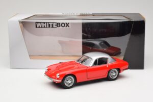Lotus Elise S1 Rouge & Argent Whitebox 1:18 WB18003 Métal — image 8 sur 8