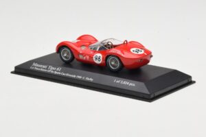 Maserati Tipo 61 #98 C. Shelby Times Mirror Grand Prix Riverside 1960 Minichamps 1:43 400601298 Métal — image 3 sur 4