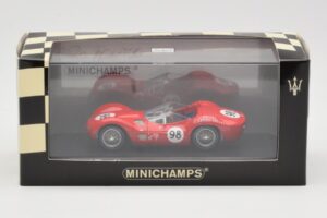 Maserati Tipo 61 #98 C. Shelby Times Mirror Grand Prix Riverside 1960 Minichamps 1:43 400601298 Métal — image 4 sur 4