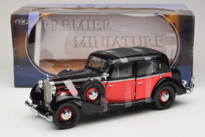 Maybach SW35 Hardtop Noir Rouge Premier Miniature 1:18 PM-38208 Métal — image 6 sur 6