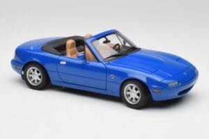 Mazda MX-5 NA Twilight Bleu Mica Gate 1:18 1013 Métal — image 6 sur 8