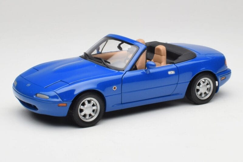Mazda MX-5 NA Twilight Bleu Mica Gate 1:18 1013 Métal