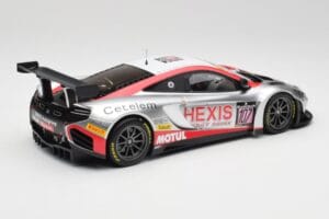 McLaren 12C GT3 Hexis Racing #107 O. Panis / F. Cazenave 24 Hours of Spa 2013 Minichamps 1:18 151131397 Métal — image 2 sur 6
