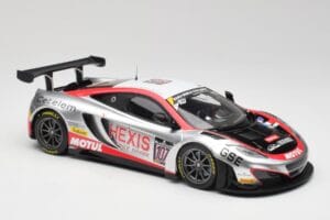 McLaren 12C GT3 Hexis Racing #107 O. Panis / F. Cazenave 24 Hours of Spa 2013 Minichamps 1:18 151131397 Métal — image 4 sur 6