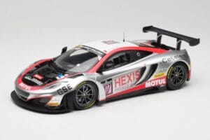 McLaren 12C GT3 Hexis Racing #107 O. Panis / F. Cazenave 24 Hours of Spa 2013 Minichamps 1:18 151131397 Métal