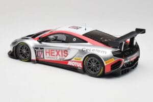 McLaren 12C GT3 Hexis Racing #107 O. Panis / F. Cazenave 24 Hours of Spa 2013 Minichamps 1:18 151131397 Métal — image 5 sur 6