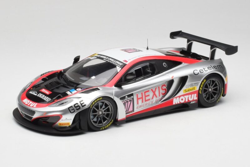 McLaren 12C GT3 Hexis Racing #107 O. Panis / F. Cazenave 24 Hours of Spa 2013 Minichamps 1:18 151131397 Métal