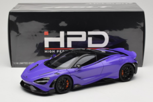McLaren 765LT Violet HPD 1:18 HPD18005 Métal — image 8 sur 8