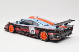 McLaren F1 GTR #39 Gulf R. Bellm / A. Gilbert / M. Sekiya 24 Hours of Le Mans 1997 UT Models 1:18 39725 Métal — image 7 sur 8