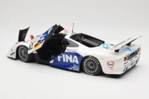 McLaren F1 GTR BMW Motorsport #42 J. Lehto / S. Soper / N. Piquet 24 Hours of Le Mans 1997 Minichamps 1:18 530133742 Métal — image 5 sur 8